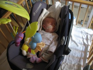 Zo hee hehe eindelijk eens wat anders dan altijd in bed liggen!!